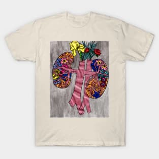 Kidney Beans - Watercolor metallics T-Shirt